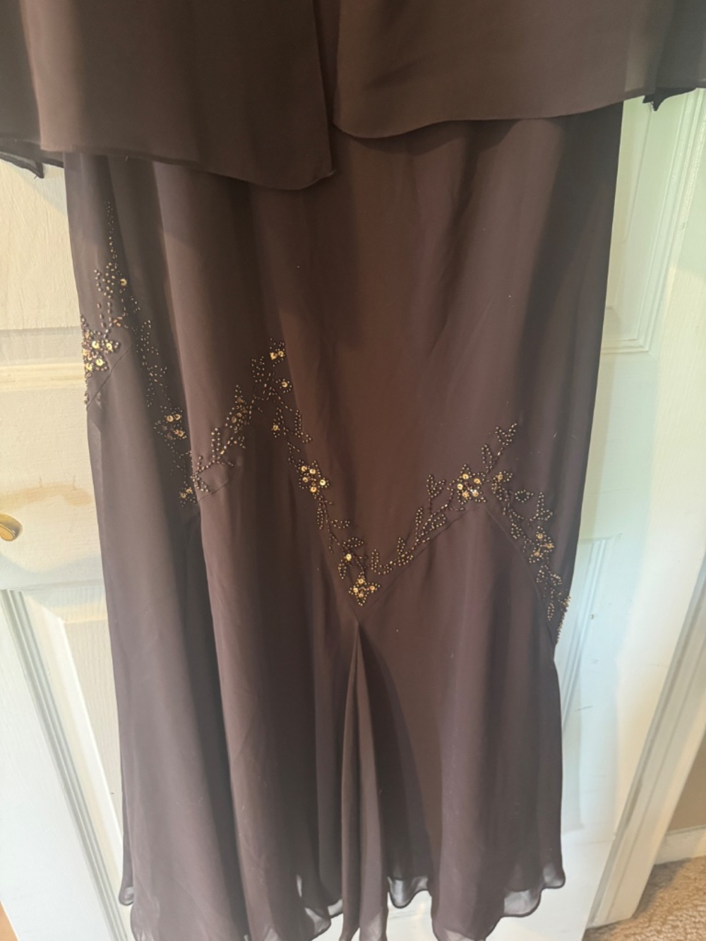 Plus size evening dress - Picture 3 of 5